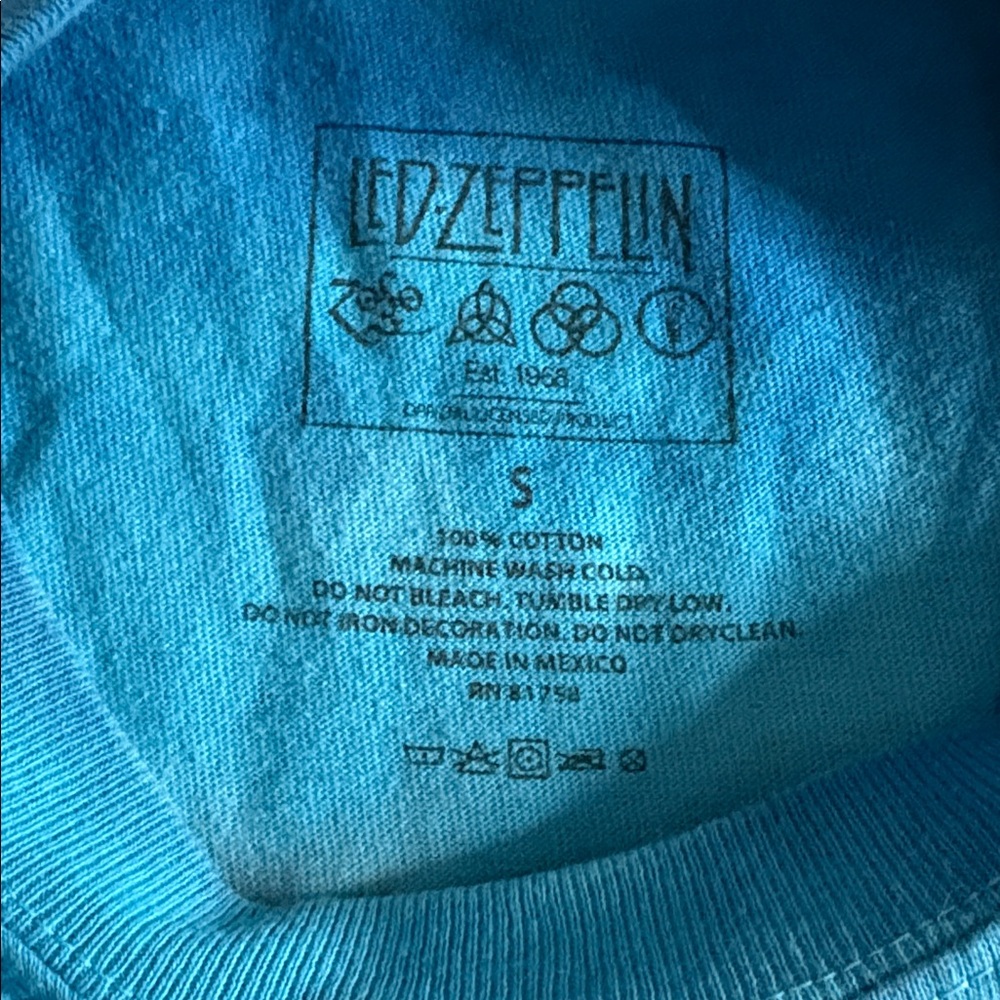 Led Zeppelin Tie-Dye T-Shirt - Picture 2 of 4